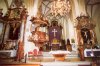 Kirchenraum beim Eintritt vom Haupteingang