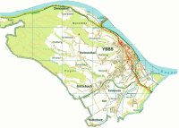 Das Pfarrgebiet der Pfarre Ybbs