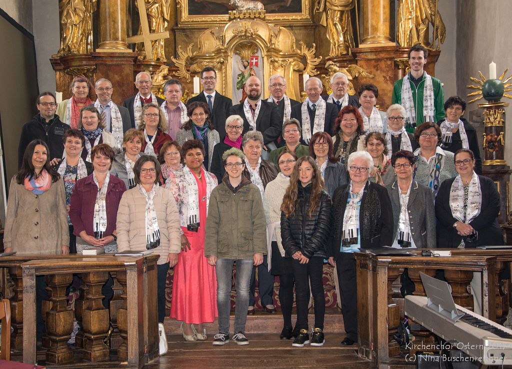 Kirchenchor Ostern 2017