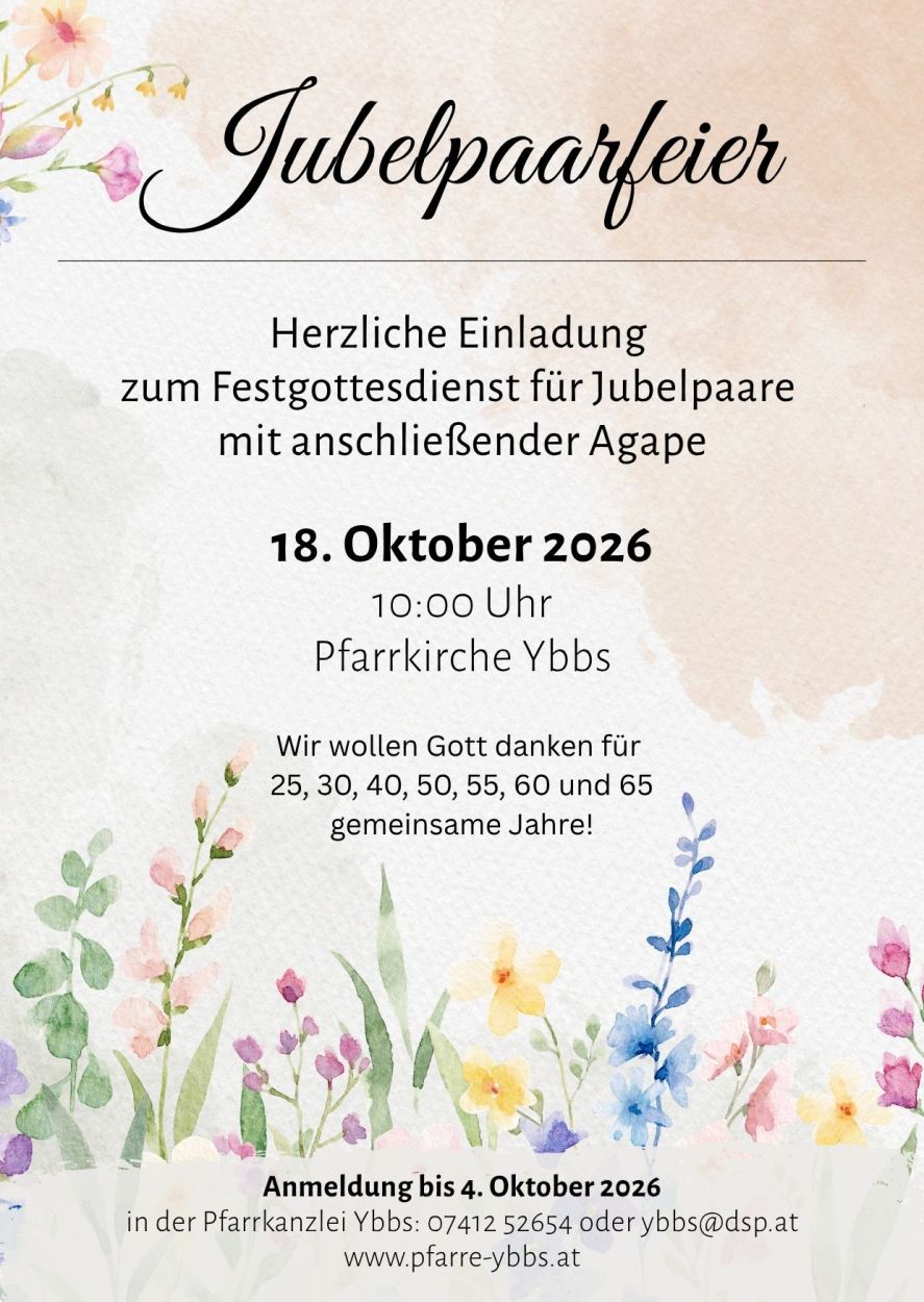 Jubelpaarfeier